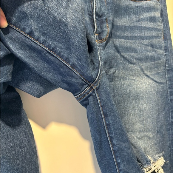 AE Next Level Stretch High Waisted Ripped Jegging - Picture 6 of 6